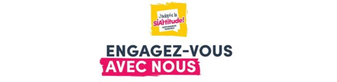 Infographie indiquant "Engagez-vous"