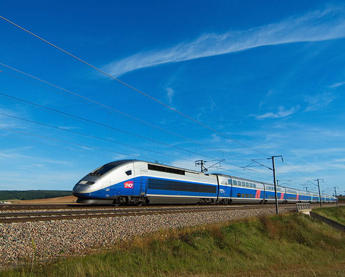 Train in France